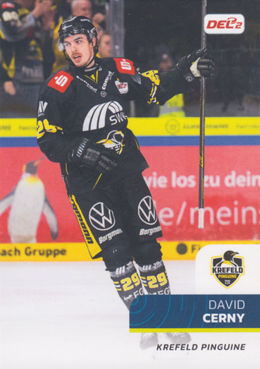 Černý David 25-26 Playercards DEL2 #151