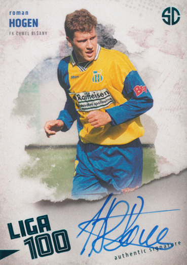 Hogen Roman 2024 Supr Cards Liga 100 Authentic Signature Turquoise #HO-RO