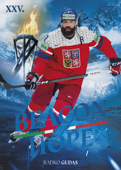 Gudas Radko 2026 Hokejové Česko Beacon of Hope #BH-06