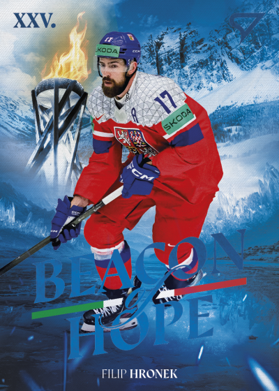 Hronek Filip 2026 Hokejové Česko Beacon of Hope #BH-07