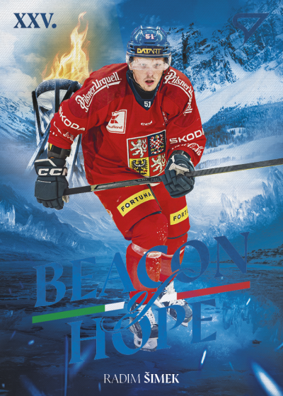 Šimek Radim 2026 Hokejové Česko Beacon of Hope #BH-11
