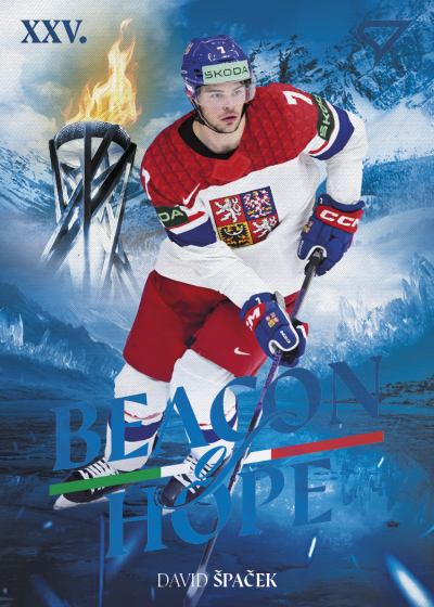 Špaček David 2026 Hokejové Česko Beacon of Hope #BH-12