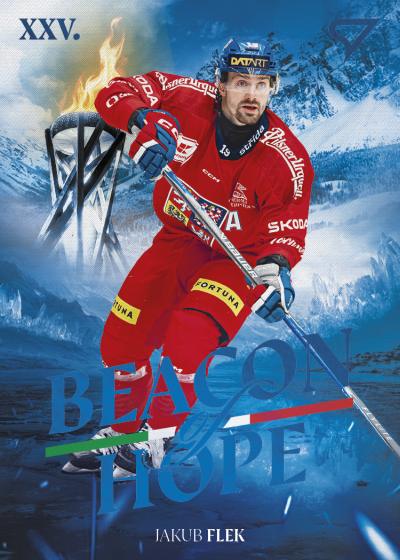 Flek Jakub 2026 Hokejové Česko Beacon of Hope #BH-16
