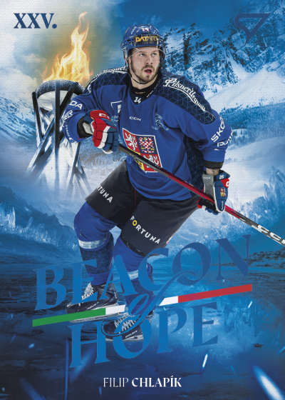 Chlapík Filip 2026 Hokejové Česko Beacon of Hope #BH-18
