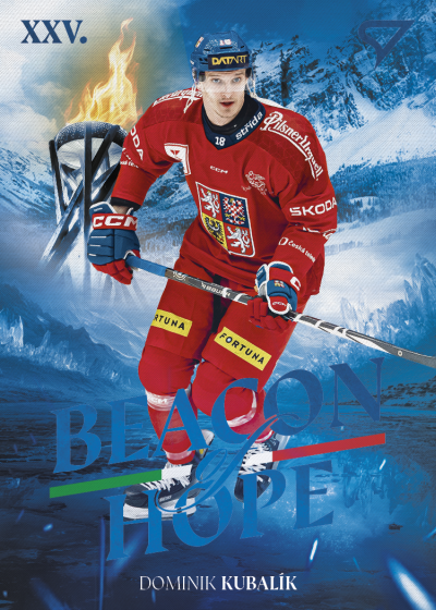 Kubalík Dominik 2026 Hokejové Česko Beacon of Hope #BH-21
