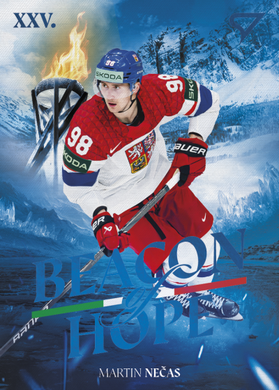 Nečas Martin 2026 Hokejové Česko Beacon of Hope #BH-22