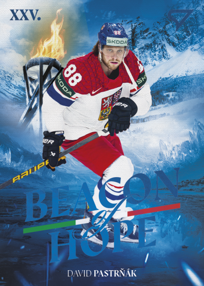 Pastrňák David 2026 Hokejové Česko Beacon of Hope #BH-24