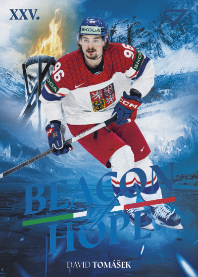 Tomášek David 2026 Hokejové Česko Beacon of Hope #BH-27