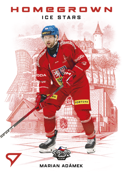 Adámek Marian 2026 Hokejové Česko Homegrown Ice Stars #HS-03