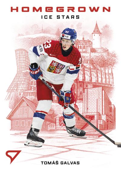Galvas Tomáš 2026 Hokejové Česko Homegrown Ice Stars #HS-04
