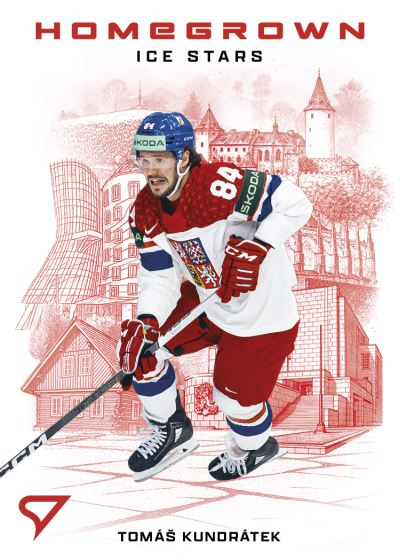 Kundrátek Tomáš 2026 Hokejové Česko Homegrown Ice Stars #HS-09