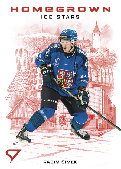 Šimek Radim 2026 Hokejové Česko Homegrown Ice Stars #HS-12