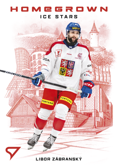 Zábranský Libor 2026 Hokejové Česko Homegrown Ice Stars #HS-13