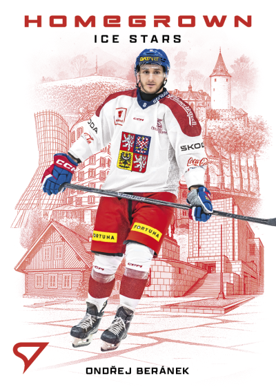 Beránek Ondřej 2026 Hokejové Česko Homegrown Ice Stars #HS-14