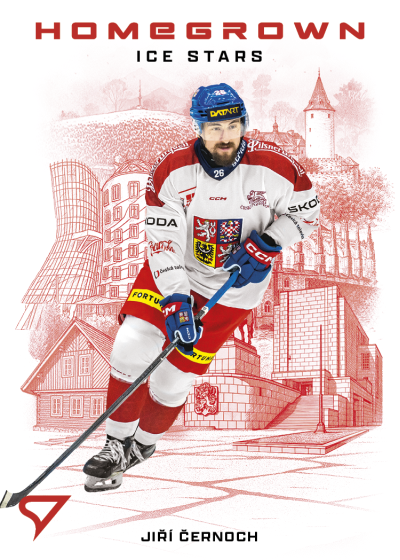 Černoch Jiří 2026 Hokejové Česko Homegrown Ice Stars #HS-15