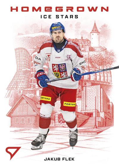 Flek Jakub 2026 Hokejové Česko Homegrown Ice Stars #HS-16
