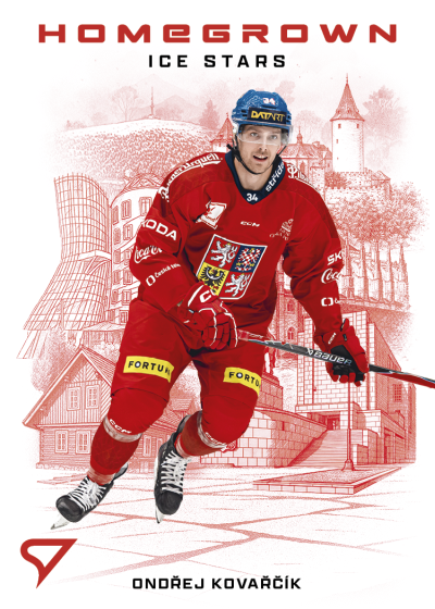 Kovařčík Ondřej 2026 Hokejové Česko Homegrown Ice Stars #HS-21