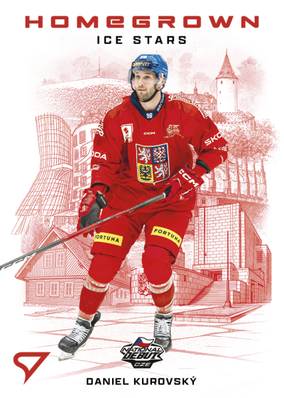 Kurovský Daniel 2026 Hokejové Česko Homegrown Ice Stars #HS-23