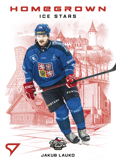 Lauko Jakub 2026 Hokejové Česko Homegrown Ice Stars #HS-24