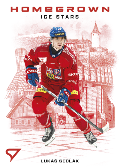 Sedlák Lukáš 2026 Hokejové Česko Homegrown Ice Stars #HS-25