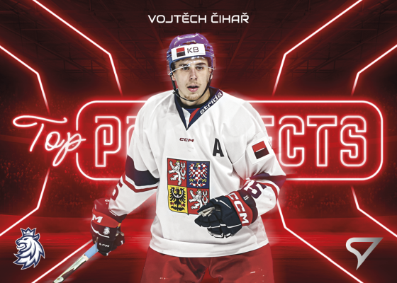Čihař Vojtěch 2026 Hokejové Česko Top Prospects #TP-18