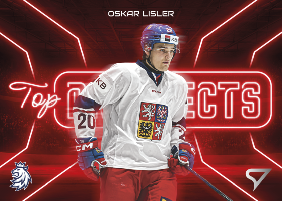 Lisler Oskar 2026 Hokejové Česko Top Prospects #TP-28