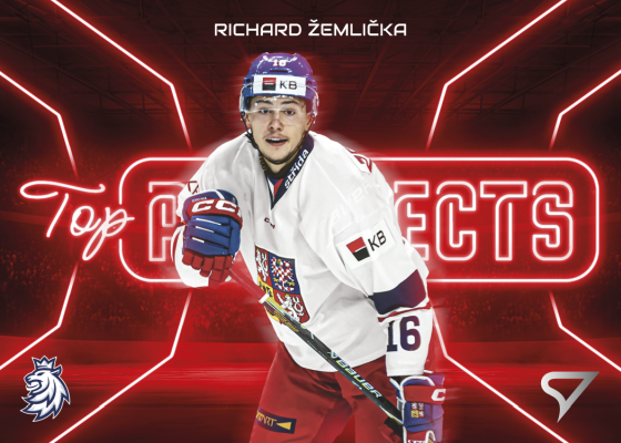 Žemlička Richard 2026 Hokejové Česko Top Prospects #TP-36