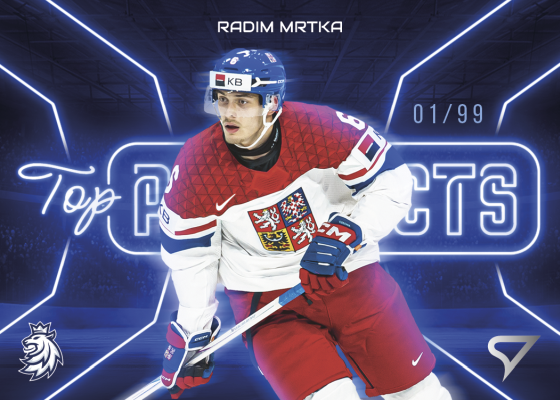 Mrtka Radim 2026 Hokejové Česko Top Prospects Blue #TP-10