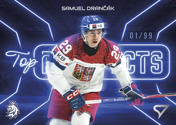 Drančák Samuel 2026 Hokejové Česko Top Prospects Blue #TP-19