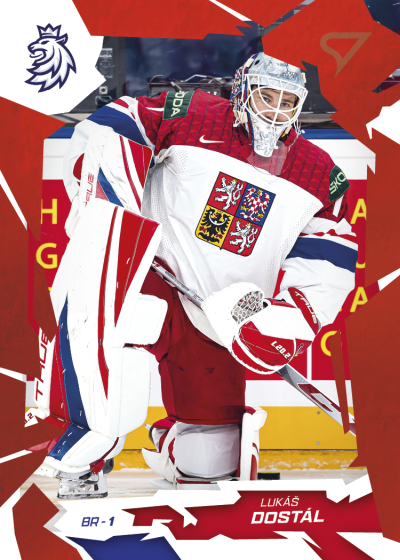 Dostál Lukáš 2026 Hokejové Česko Red #1