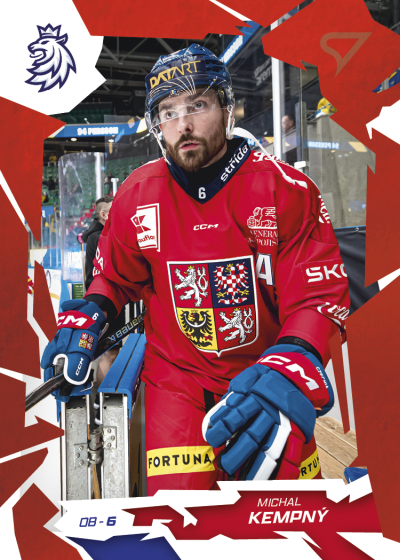 Kempný Michal 2026 Hokejové Česko Red #12