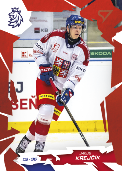 Krejčík Jakub 2026 Hokejové Česko Red #14