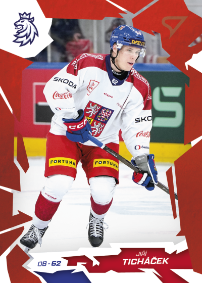 Ticháček Jiří 2026 Hokejové Česko Red #22