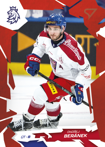 Beránek Ondřej 2026 Hokejové Česko Red #24