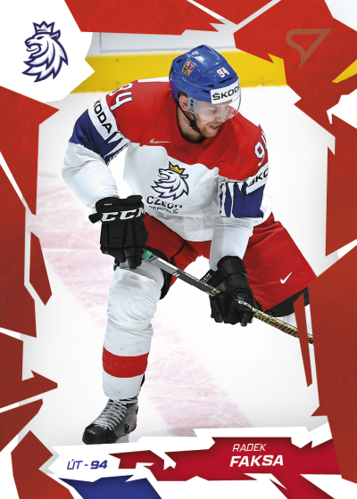 Faksa Radek 2026 Hokejové Česko Red #27