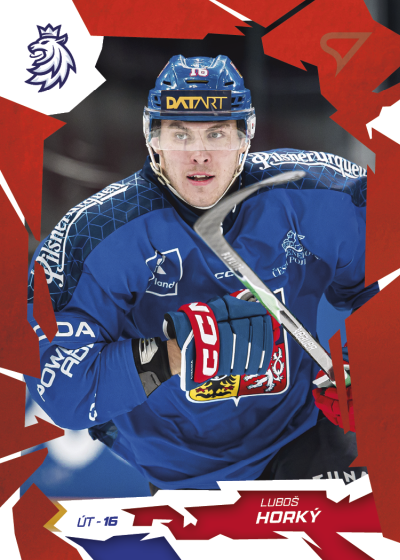 Horký Luboš 2026 Hokejové Česko Red #30