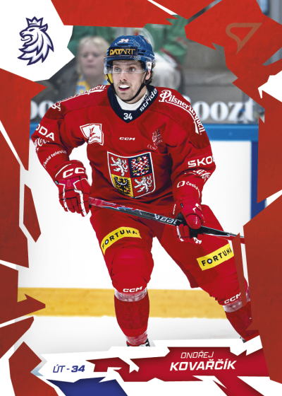 Kovařčík Ondřej 2026 Hokejové Česko Red #38