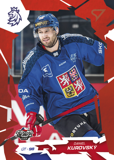 Kurovský Daniel 2026 Hokejové Česko Red #40