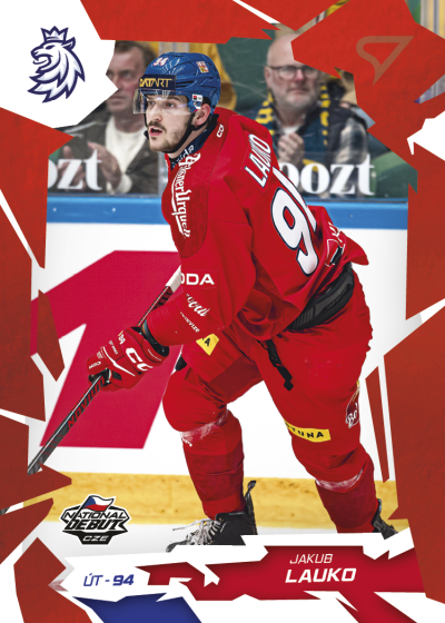 Lauko Jakub 2026 Hokejové Česko Red #41
