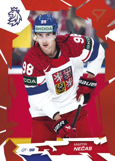 Nečas Martin 2026 Hokejové Česko Red #42