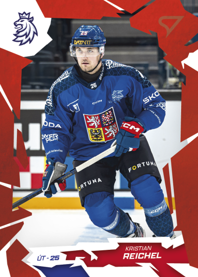 Reichel Kristian 2026 Hokejové Česko Red #45