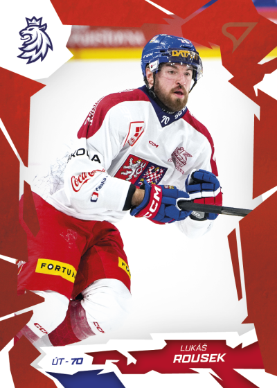 Rousek Lukáš 2026 Hokejové Česko Red #46