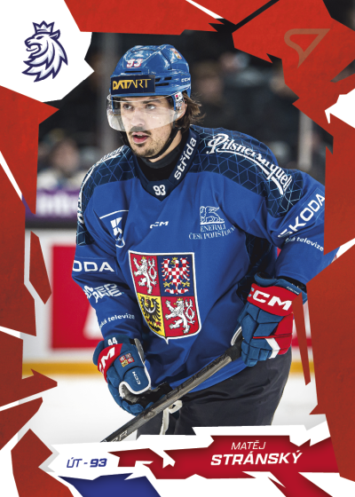 Stránský Matěj 2026 Hokejové Česko Red #48