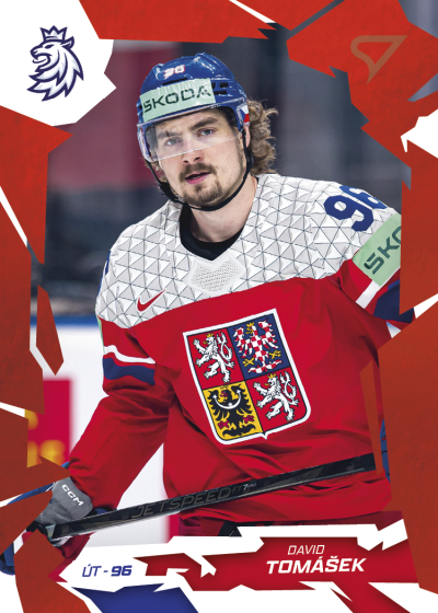Tomášek David 2026 Hokejové Česko Red #50
