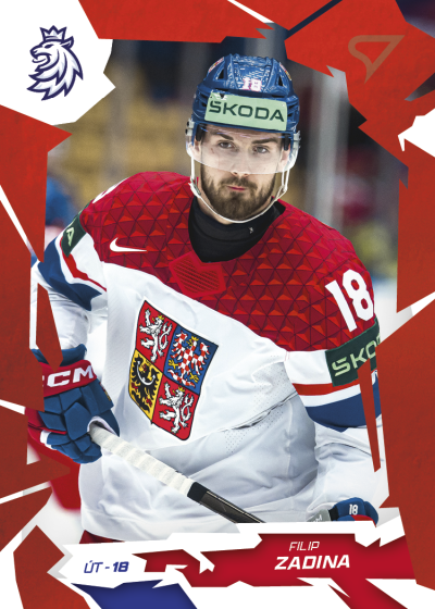 Zadina Filip 2026 Hokejové Česko Red #53