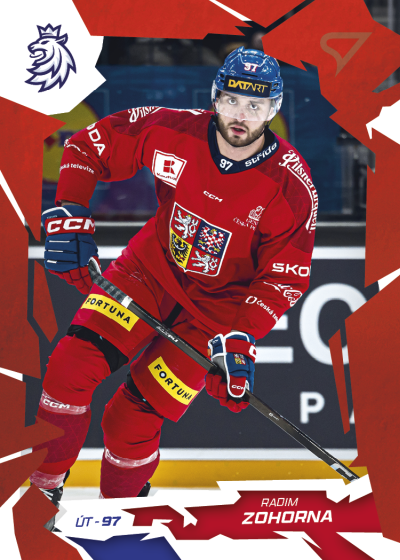 Zohorna Radim 2026 Hokejové Česko Red #54