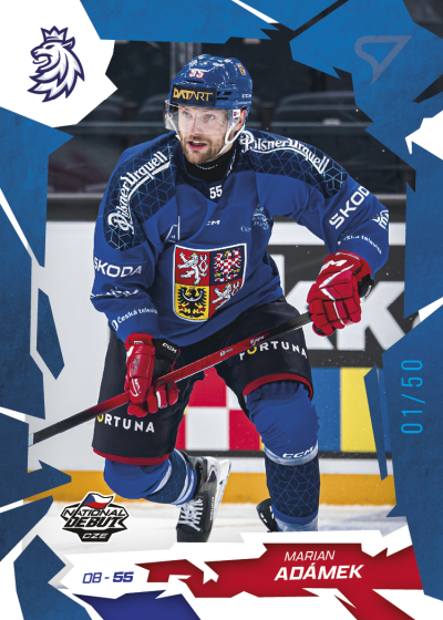 Adámek Marian 2026 Hokejové Česko Blue #7