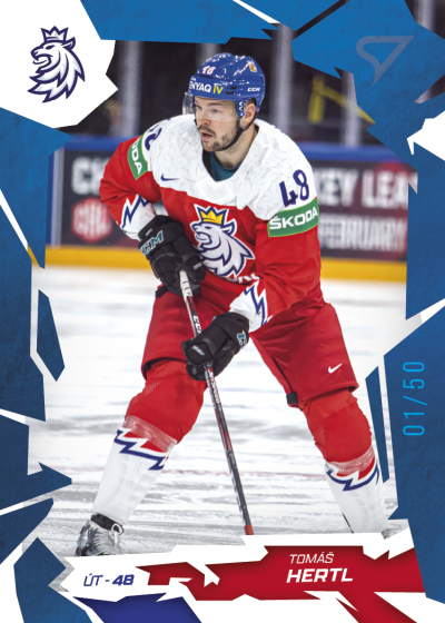 Hertl Tomáš 2026 Hokejové Česko Blue #29