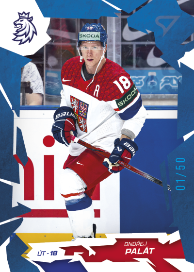 Palát Ondřej 2026 Hokejové Česko Blue #43
