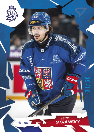 Stránský Matěj 2026 Hokejové Česko Blue #48